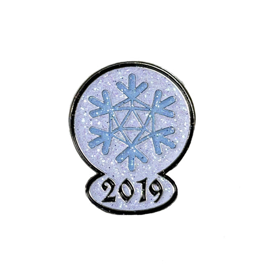 2019: Holiday d20 Limited Edition Pin