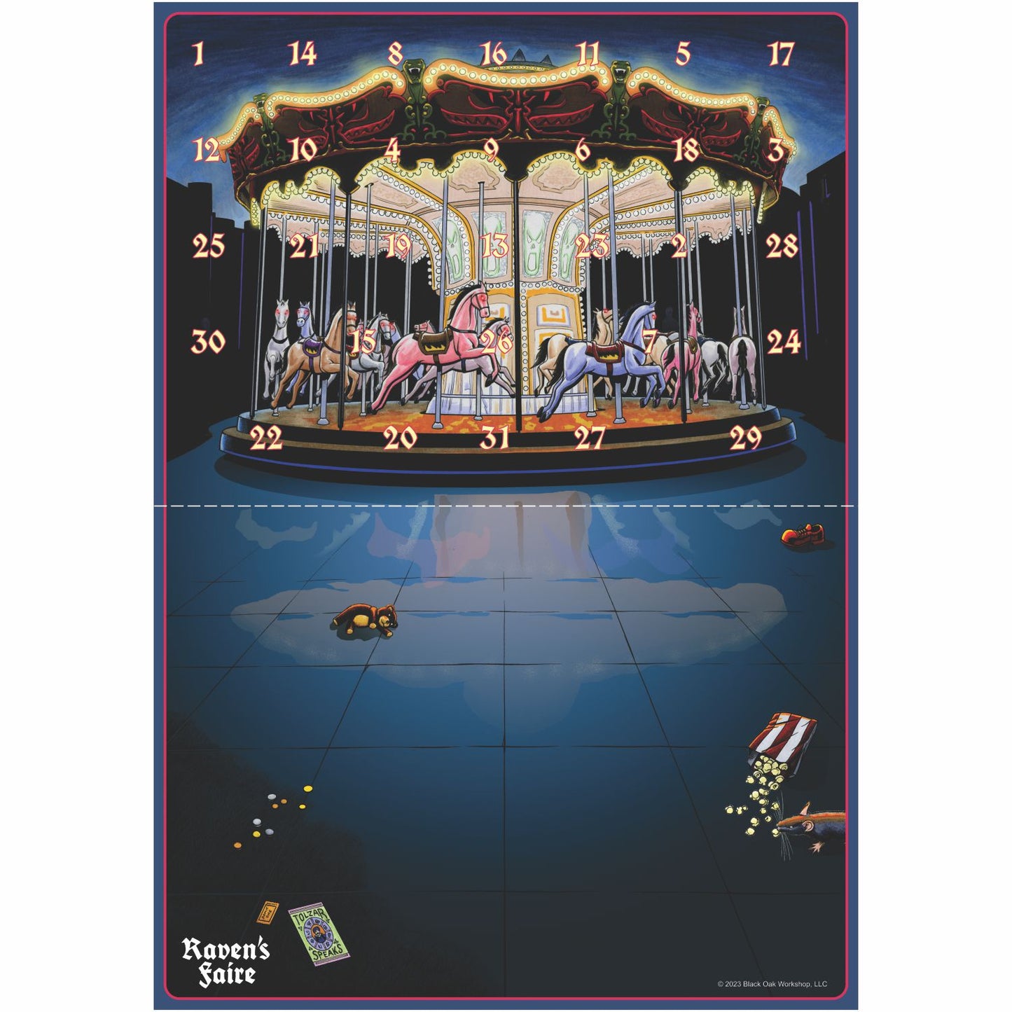 Advent-ure Calendar® 12: Raven's Faire 12 Unit Case