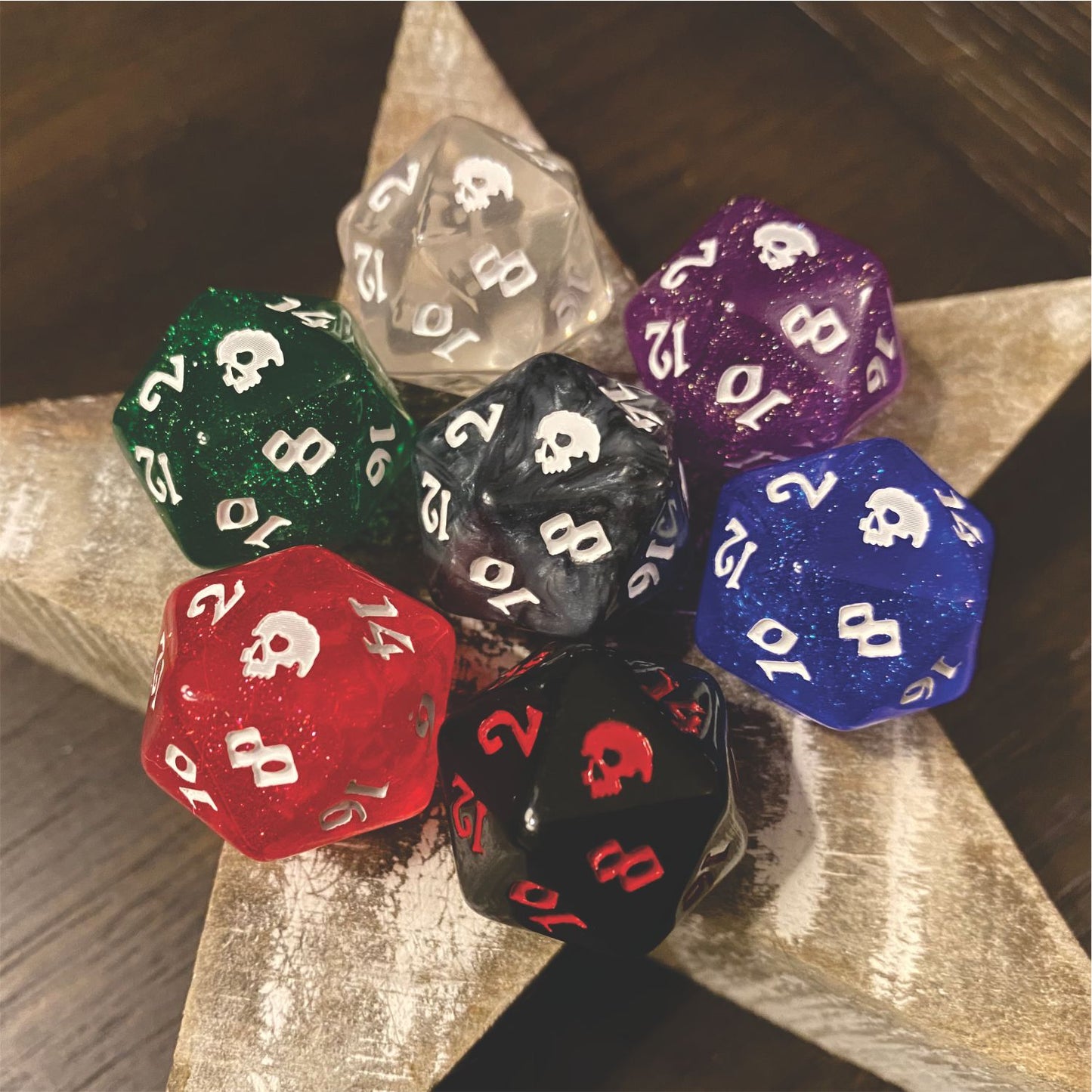 Black Death d20 Virulent Viridian