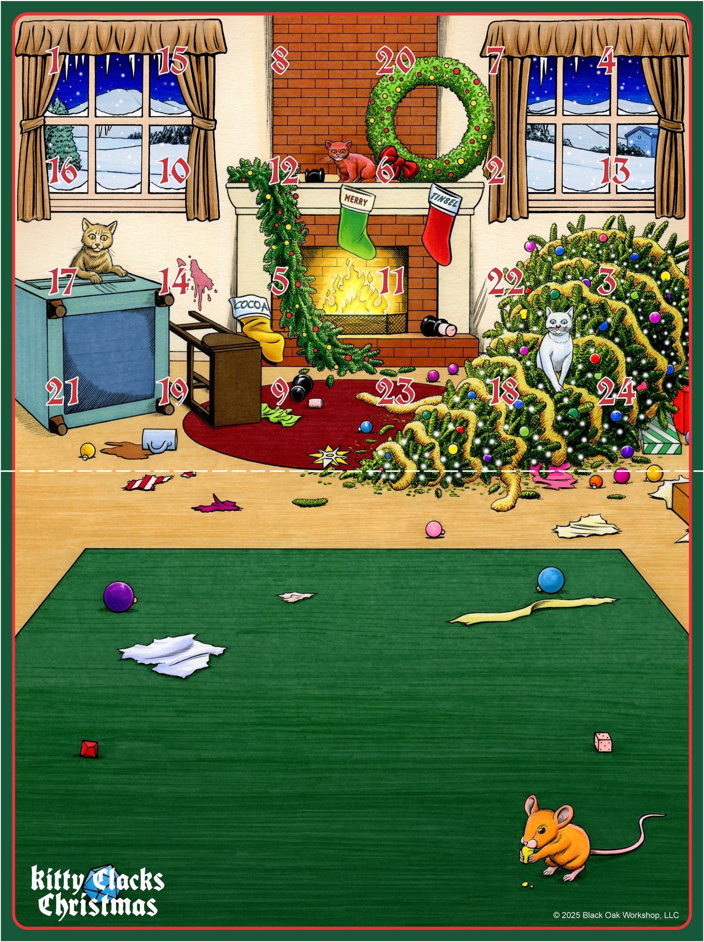 Advent-ure Calendar® 19: Kitty Clacks Christmas