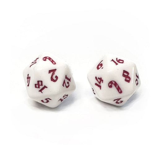 2019: Candy Cane d20 (sized to 19mm d6)