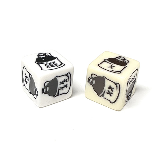 2017: Corn Whiskey d6 (2 colors - 19mm)