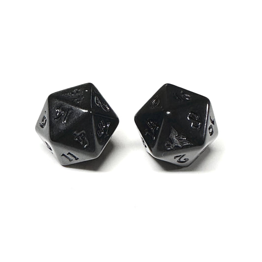 2019: Void Dragon d20 (sized to 19mm d6)