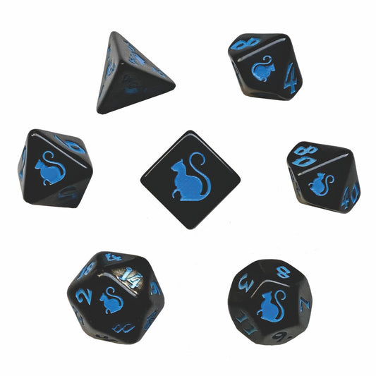 2020: Kitty Clacks® Nebula Polyhedral Dice Set