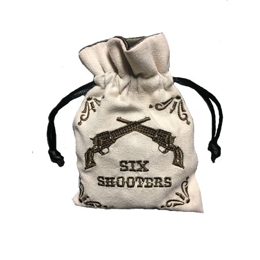 2017: Six Shooters Dice Bag (3" x 4.5")