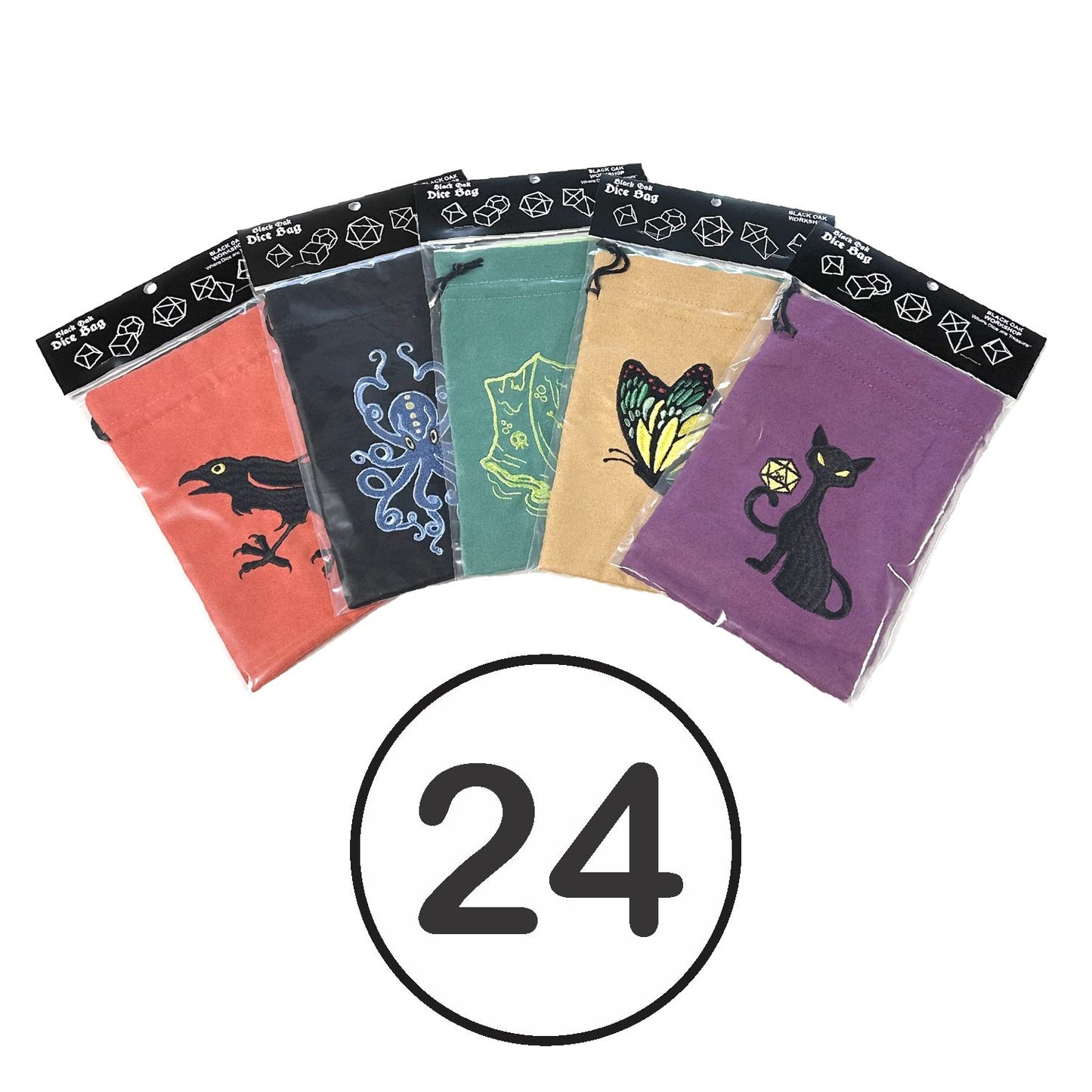 24 Unit Dice Bag Bundle