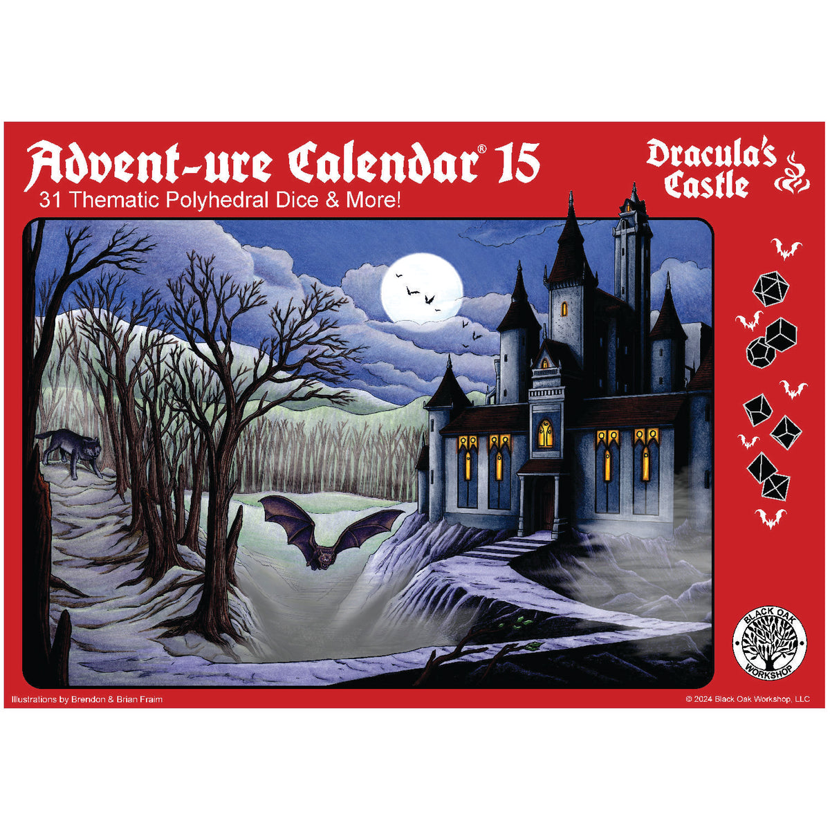 Advent-ure Calendar® 15: Dracula's Castle – Black Oak Workshop