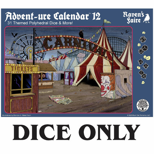 Advent-ure Calendar® 12: Raven's Faire - Only the Dice