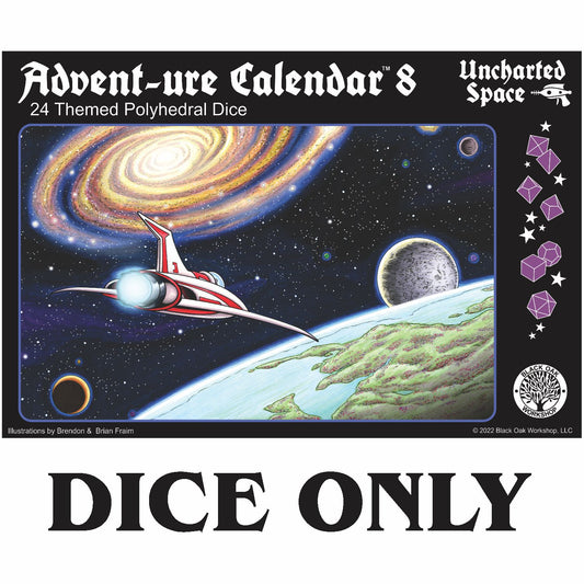 Advent-ure Calendar® 08: Uncharted Space - Only the Dice