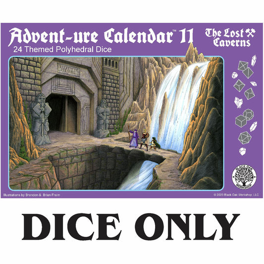 Advent-ure Calendar® 11: The Lost Caverns - Only the Dice