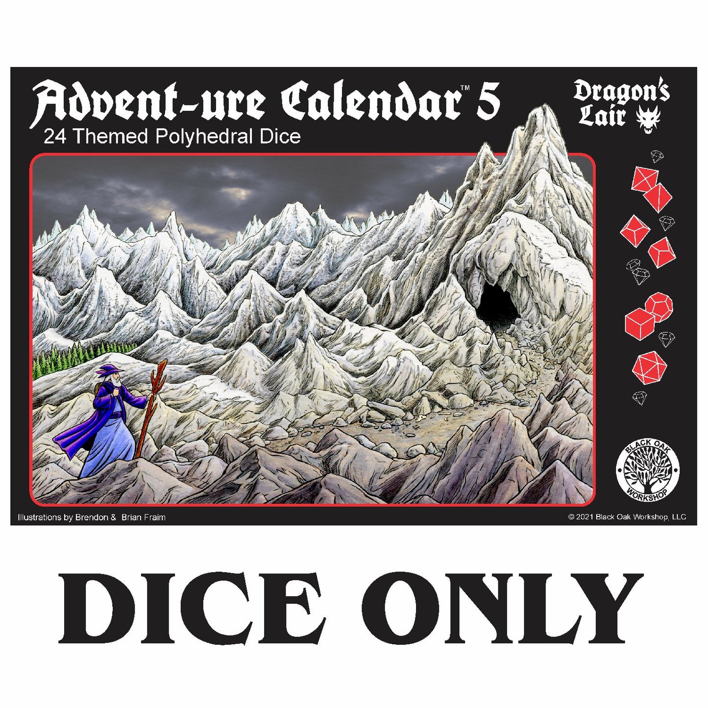 Advent-ure Calendar® 05: Dragon's Lair - Only the Dice