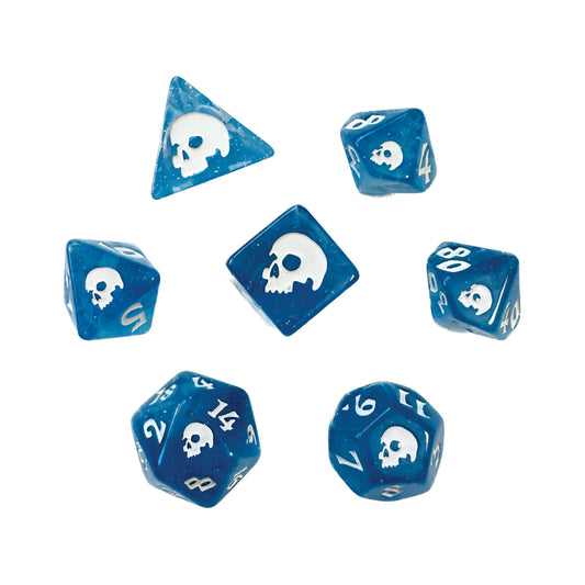 Black Death Frostplague Polyhedral Dice Set