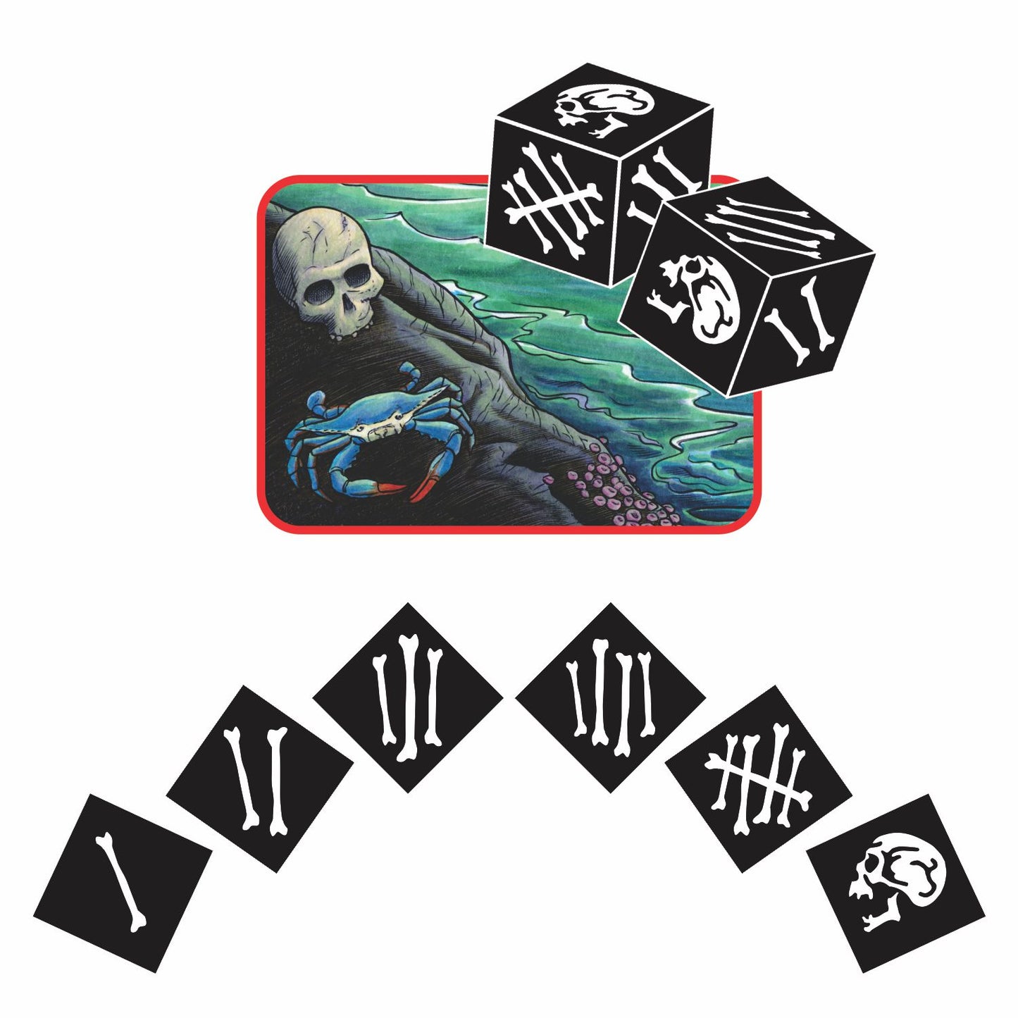 Rolling Bones d6