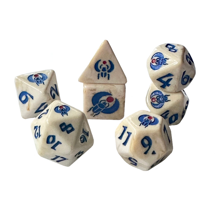 Khepri Polyhedral Dice Set