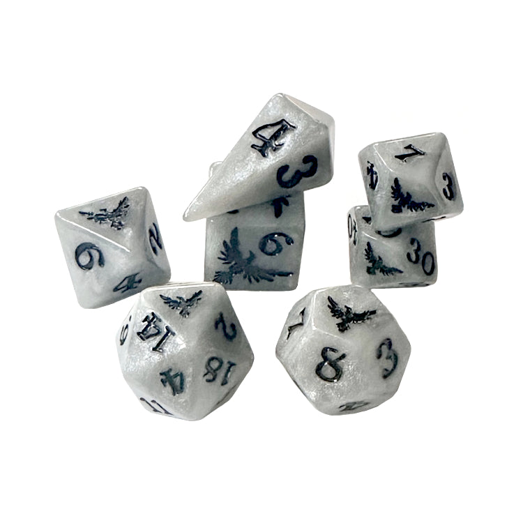Nevermore Polyhedral Dice Set