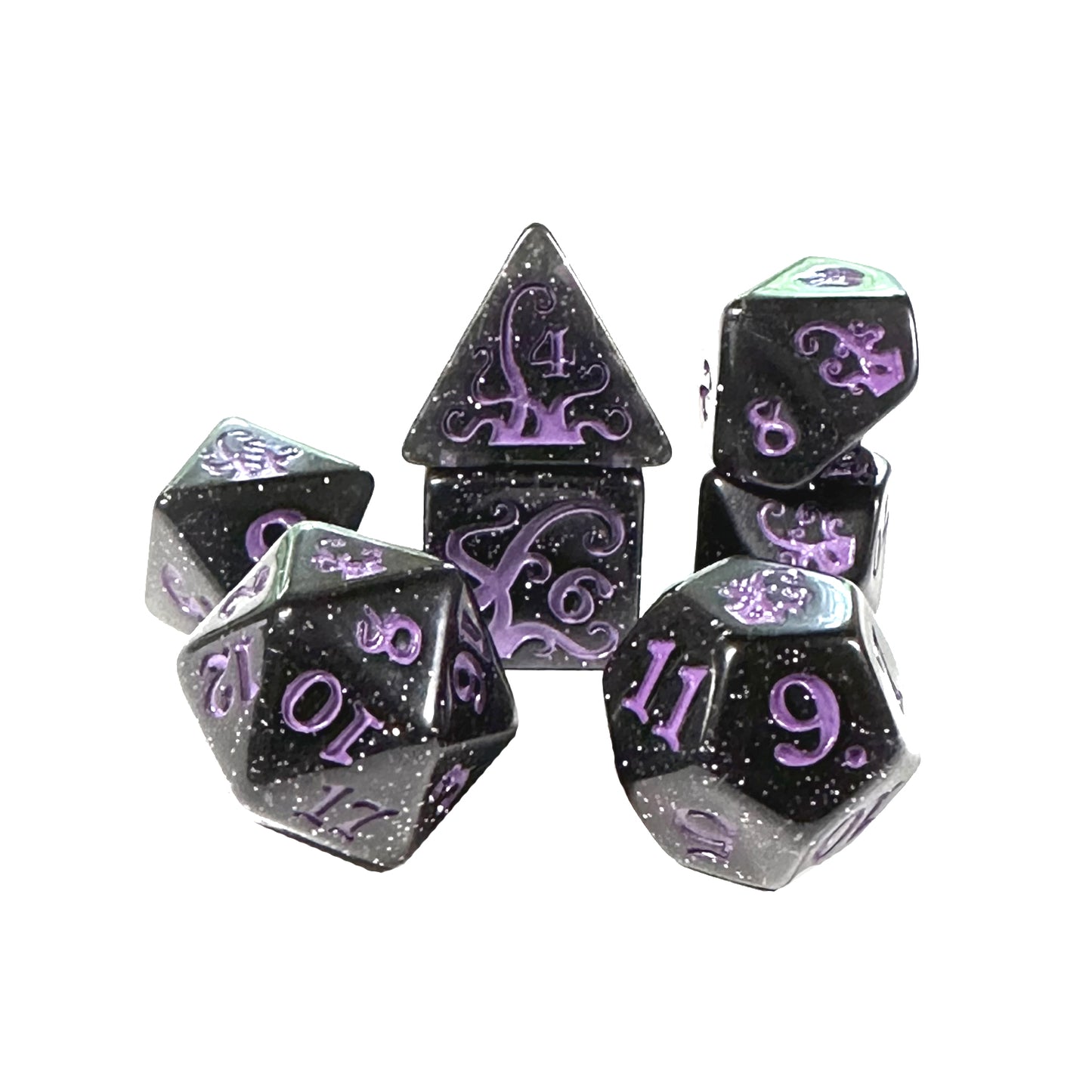 Tentacles Void Beast Polyhedral Dice Set