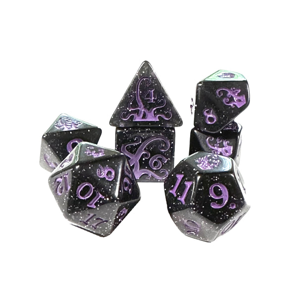 Tentacles Void Beast Polyhedral Dice Set – Black Oak Workshop