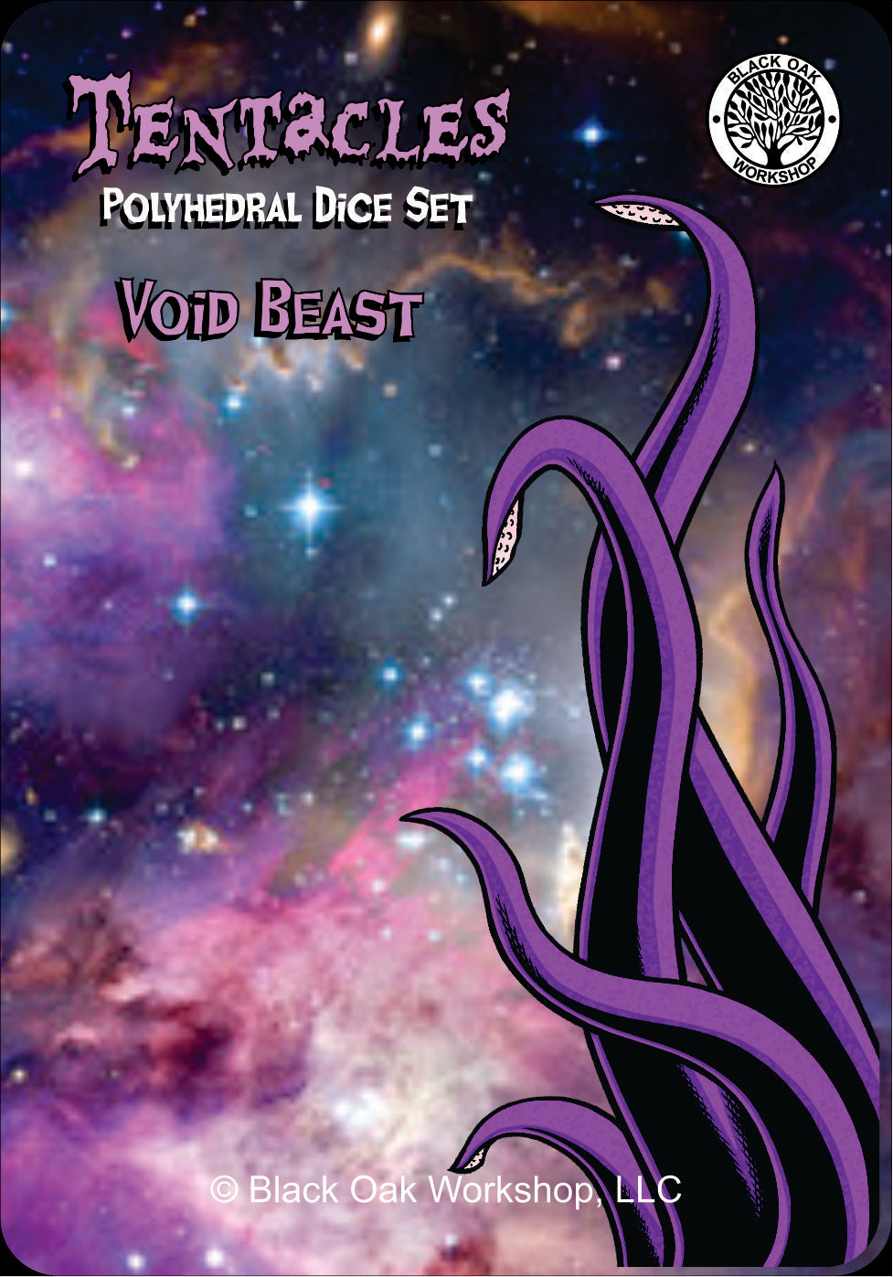 Tentacles Void Beast Polyhedral Dice Set