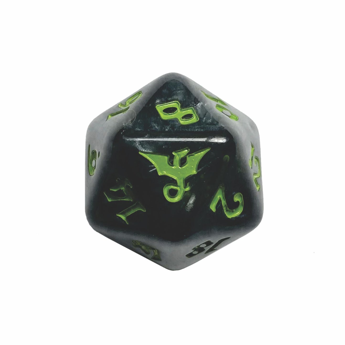 Dragon d20 Black