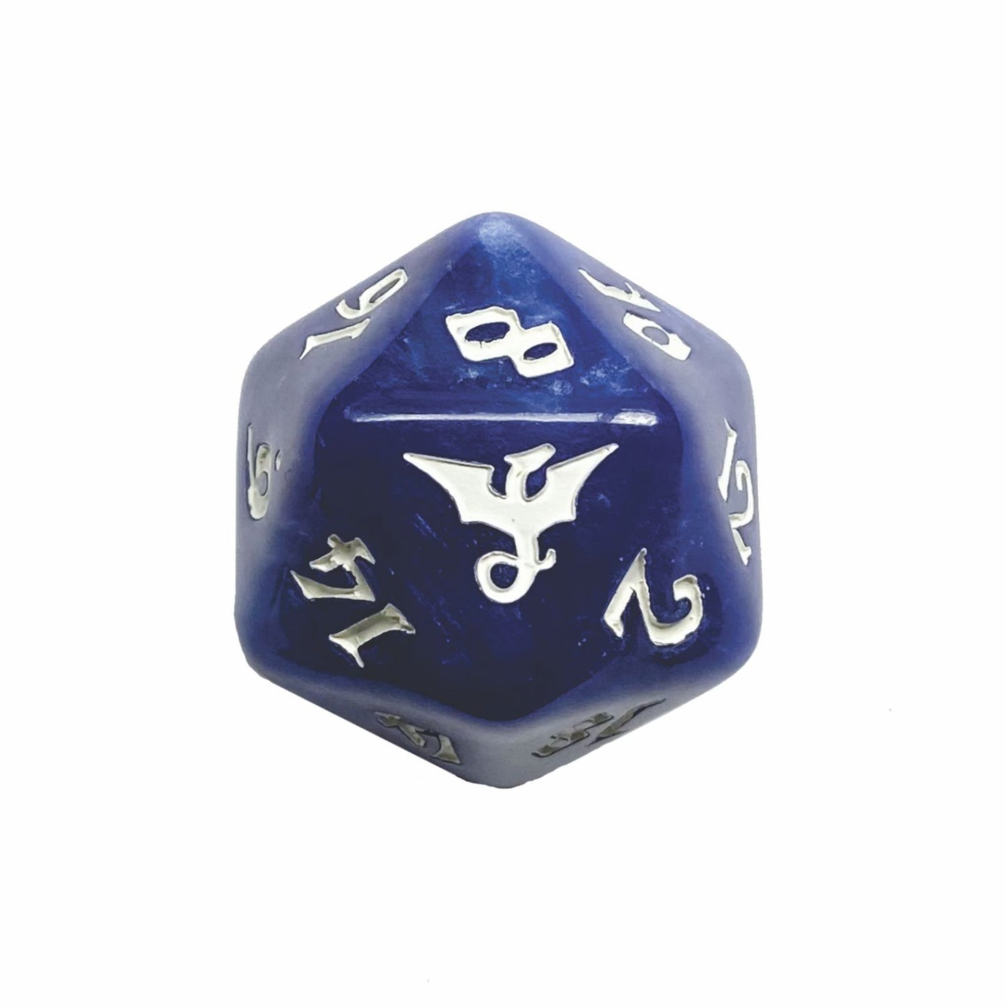 Dragon d20 Blue