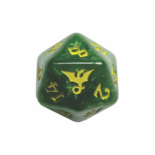 Dragon d20 Green