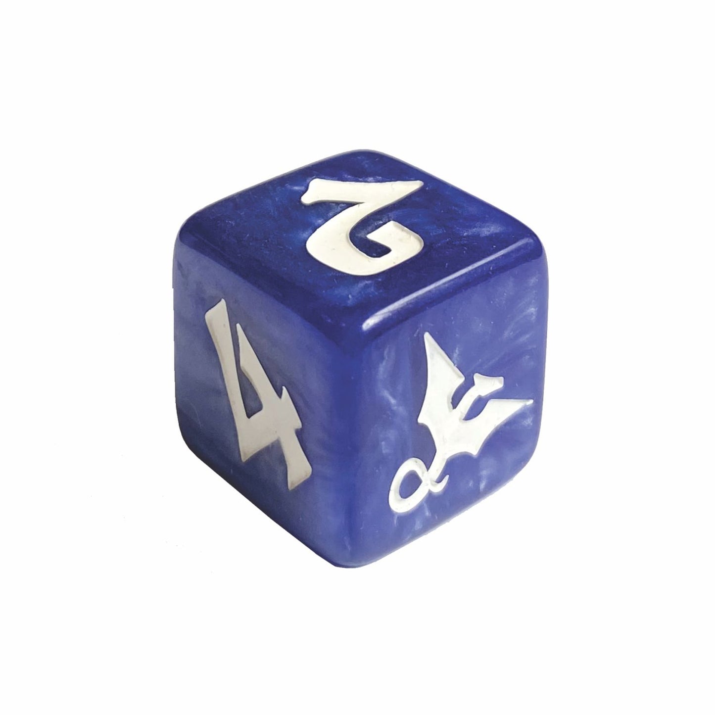 Dragon d6 Blue