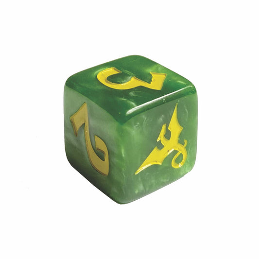 Dragon d6 Green