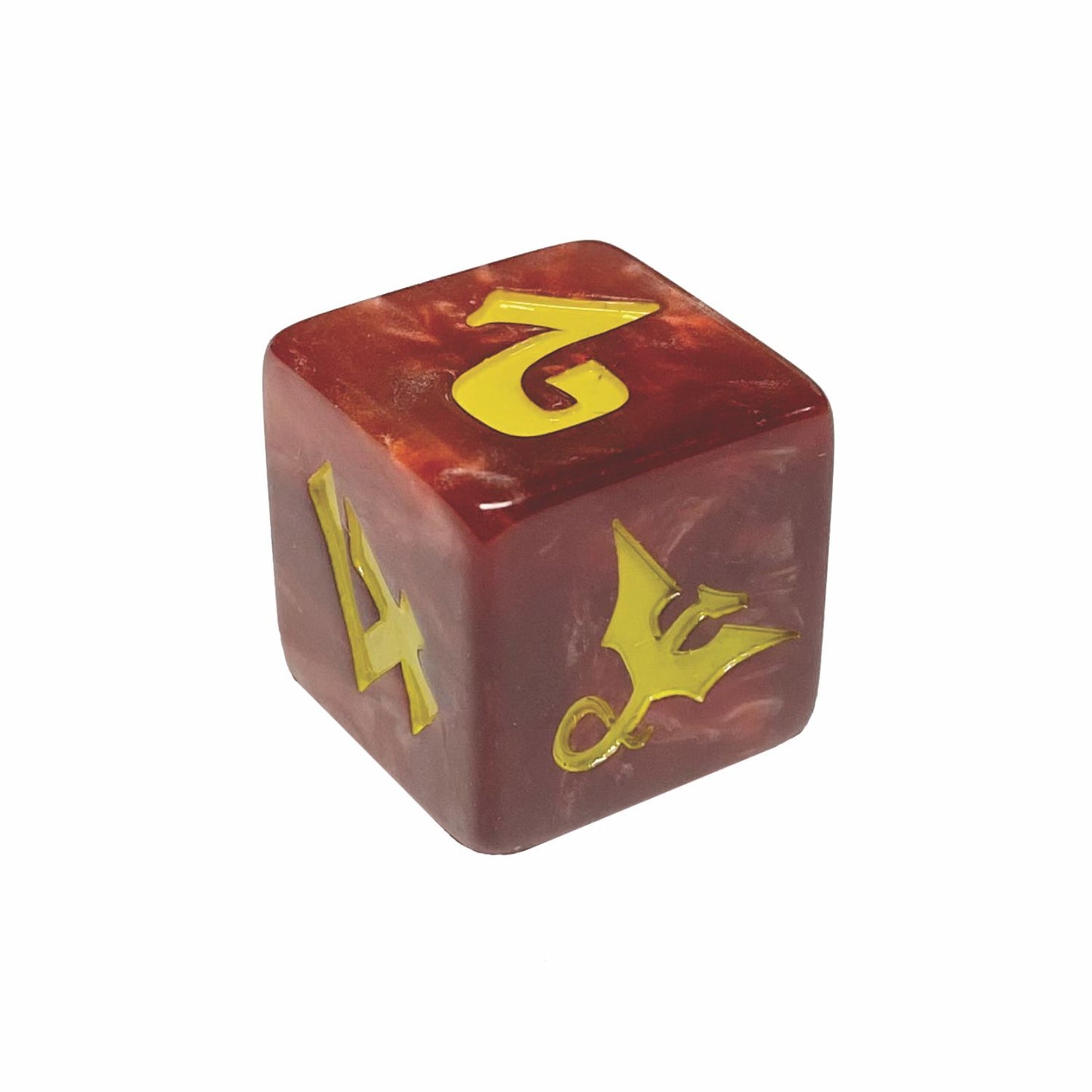 Dragon d6 Red