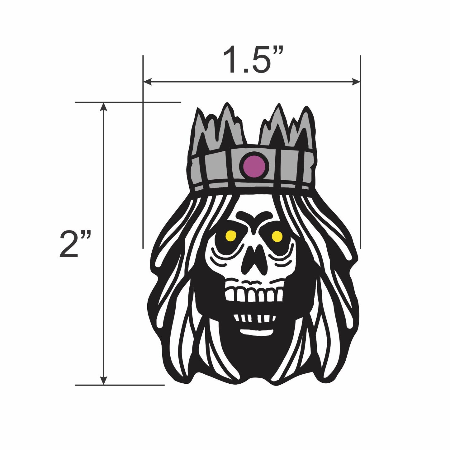 Death Wizard Pin