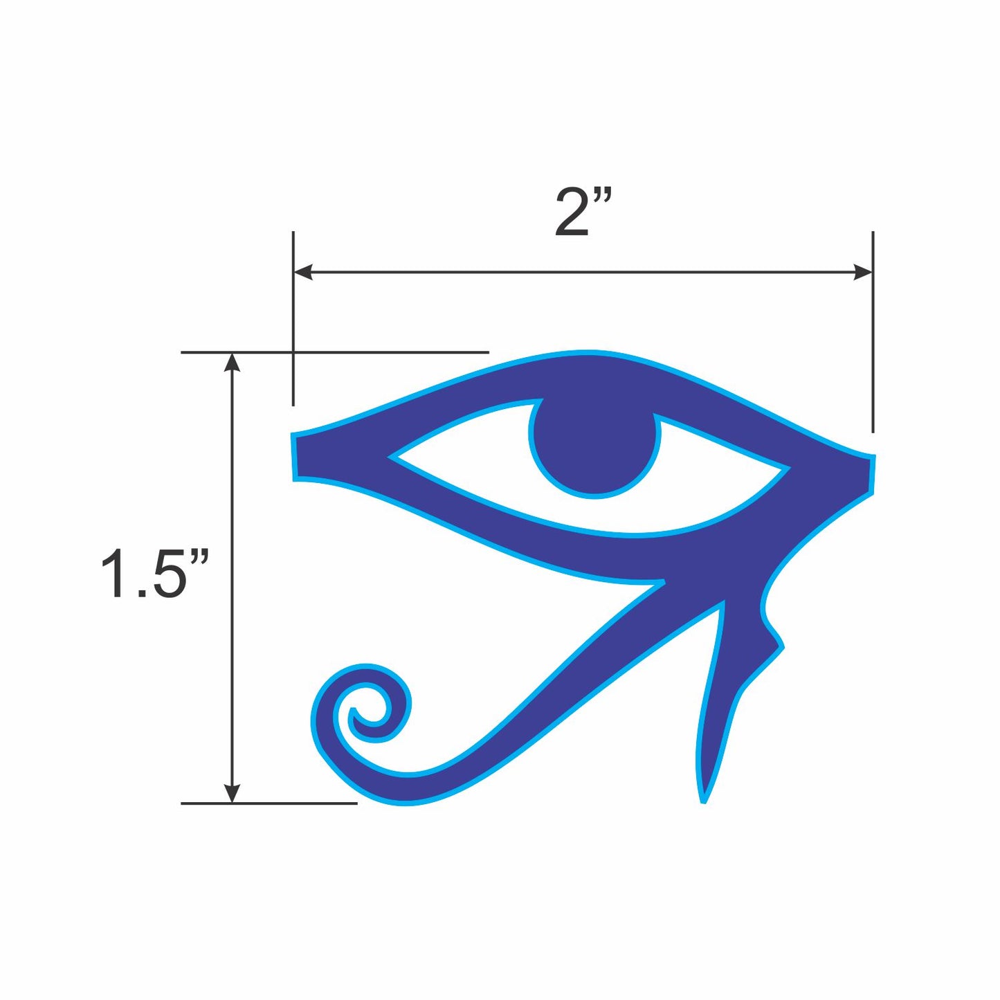 Eye of Horus Pin