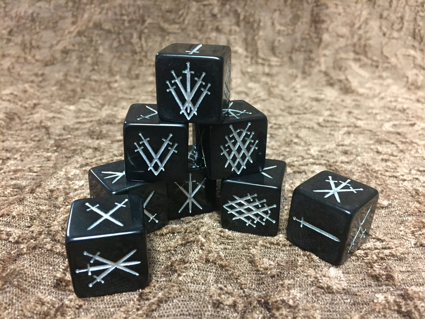 Swords in the Stone d6 Black