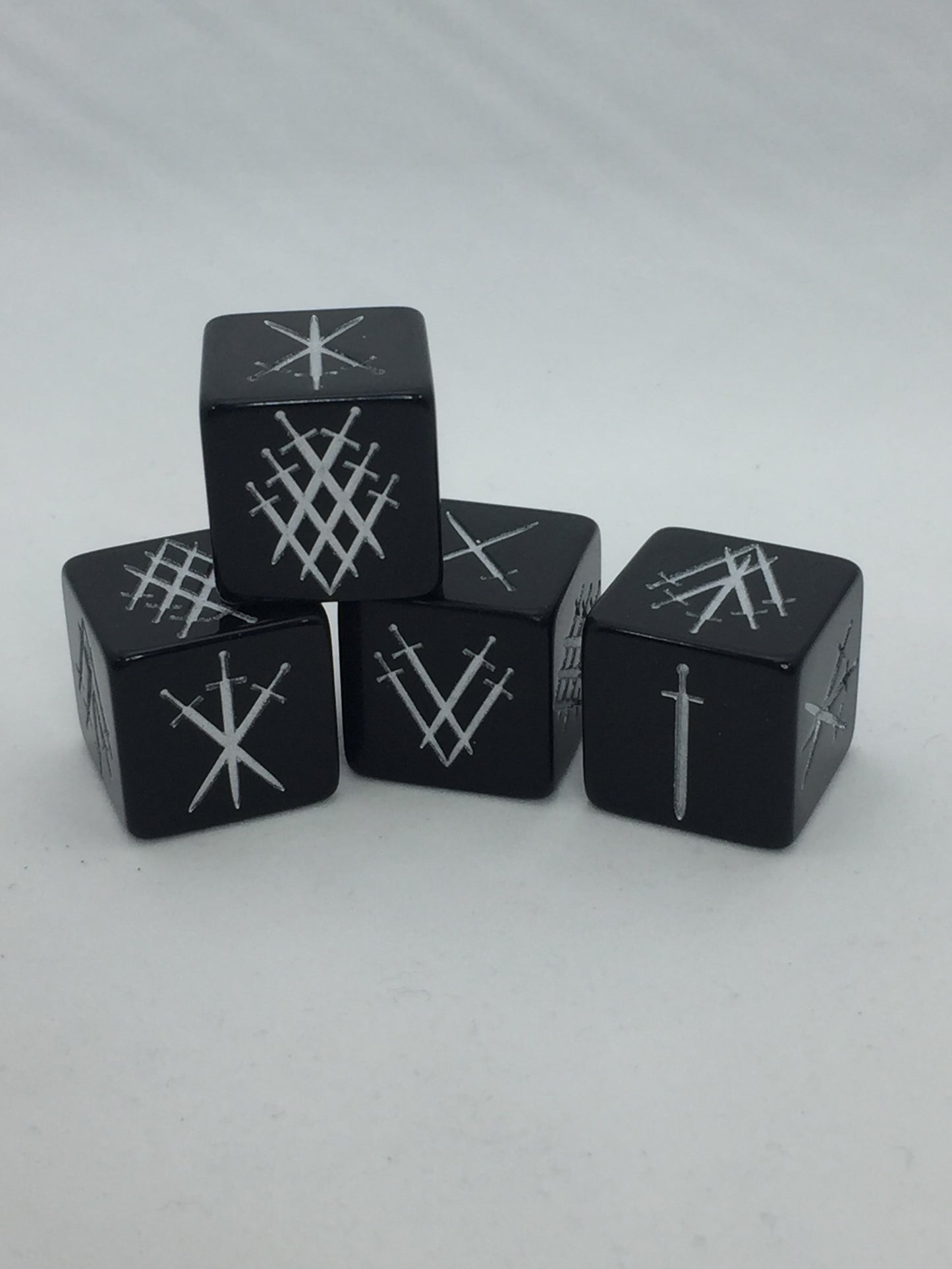 Swords in the Stone d6 Black