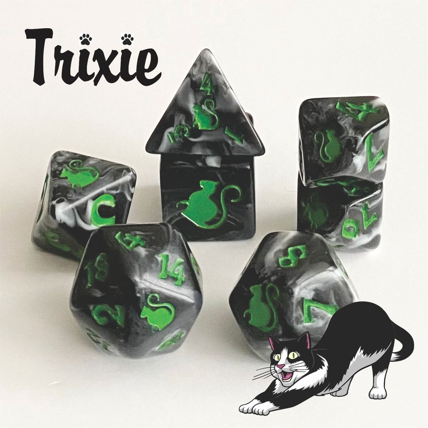 Kitty Clacks® Trixie in d20 Case