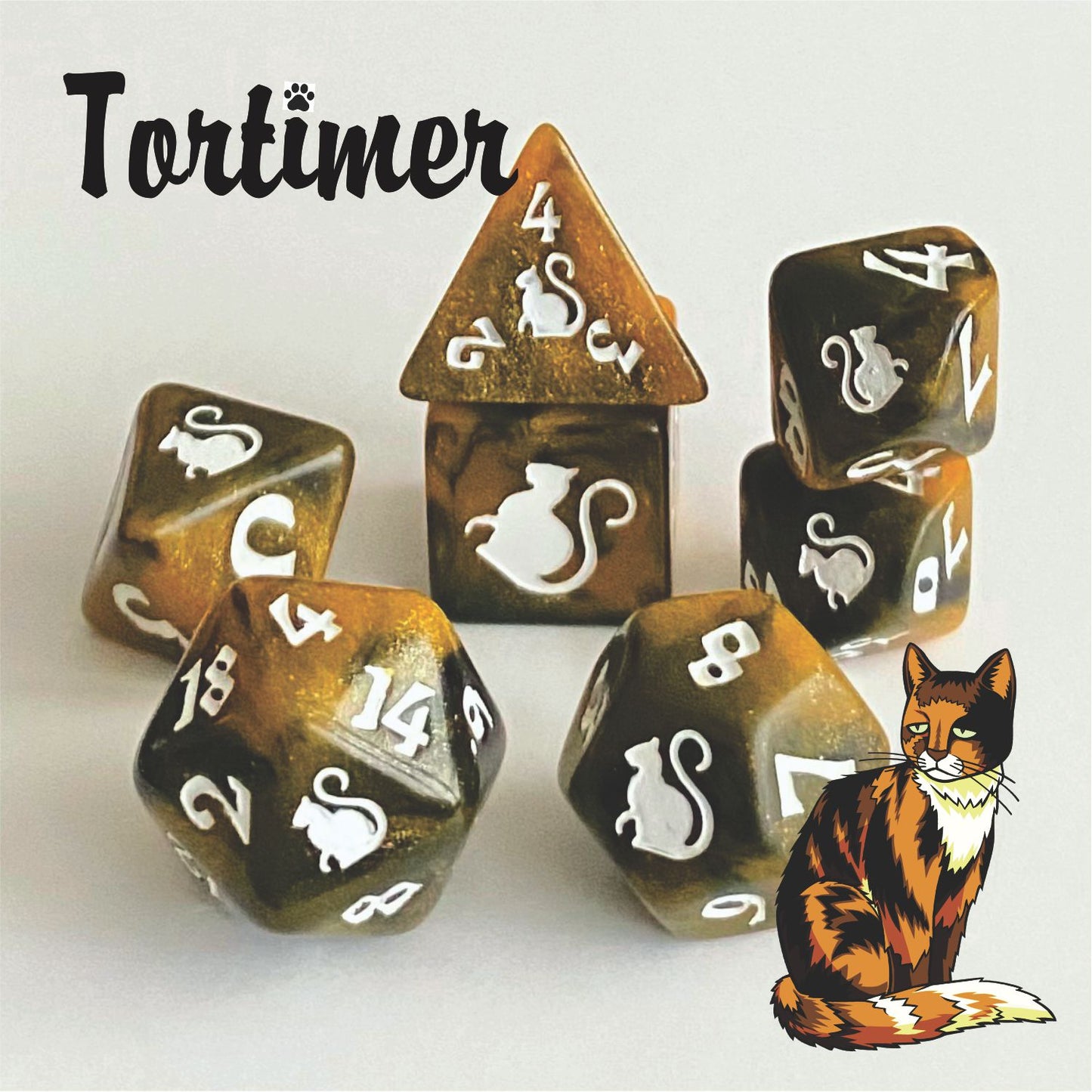 Kitty Clacks® Tortimer in d20 Case