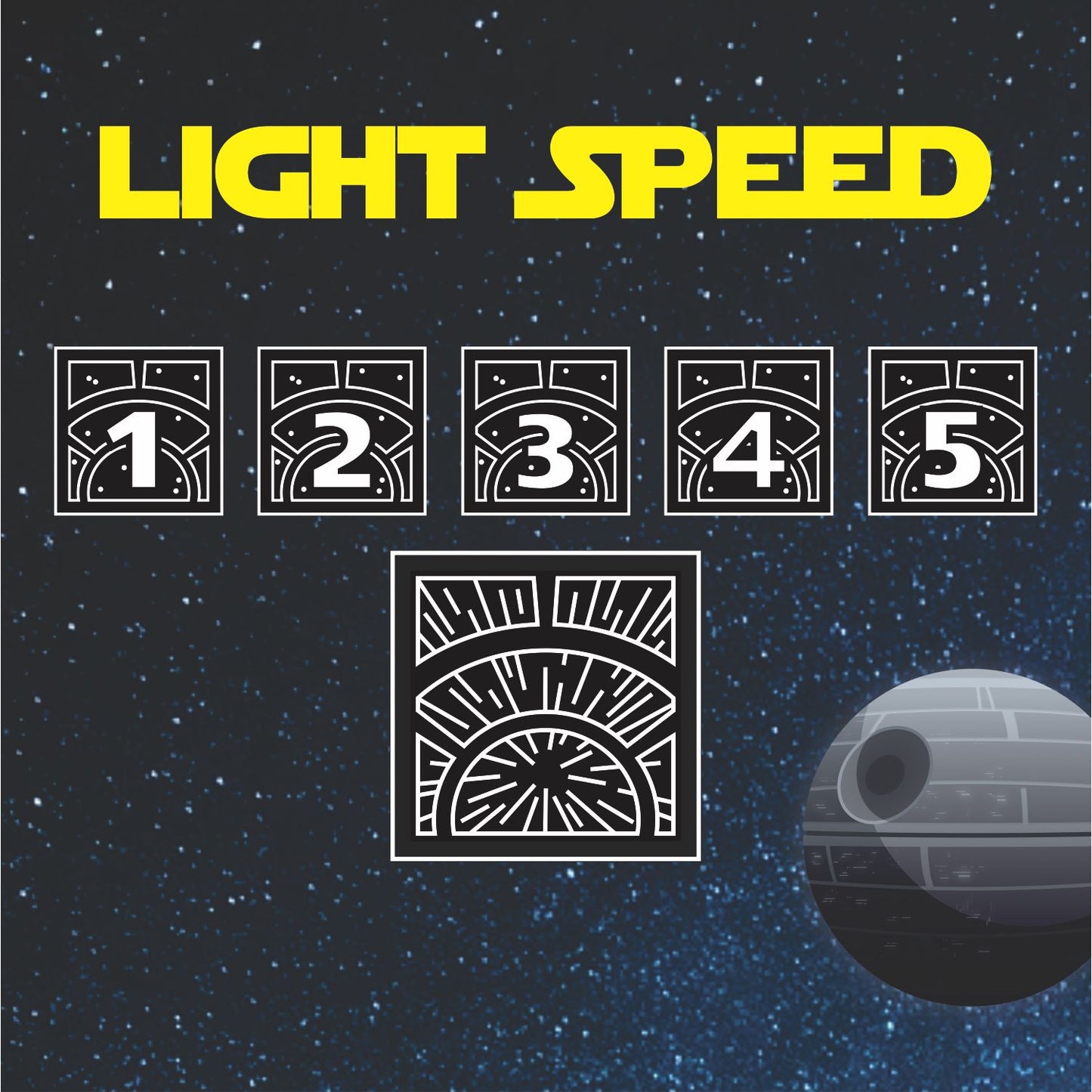 Light Speed d6 Blue