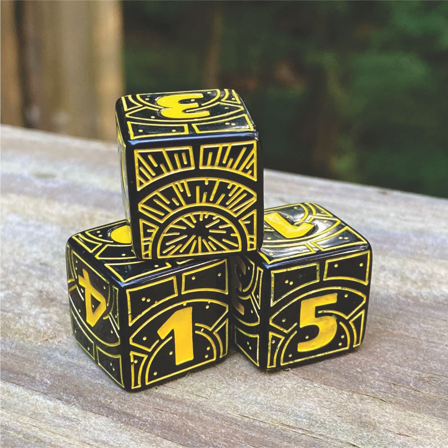 Light Speed d6 Yellow