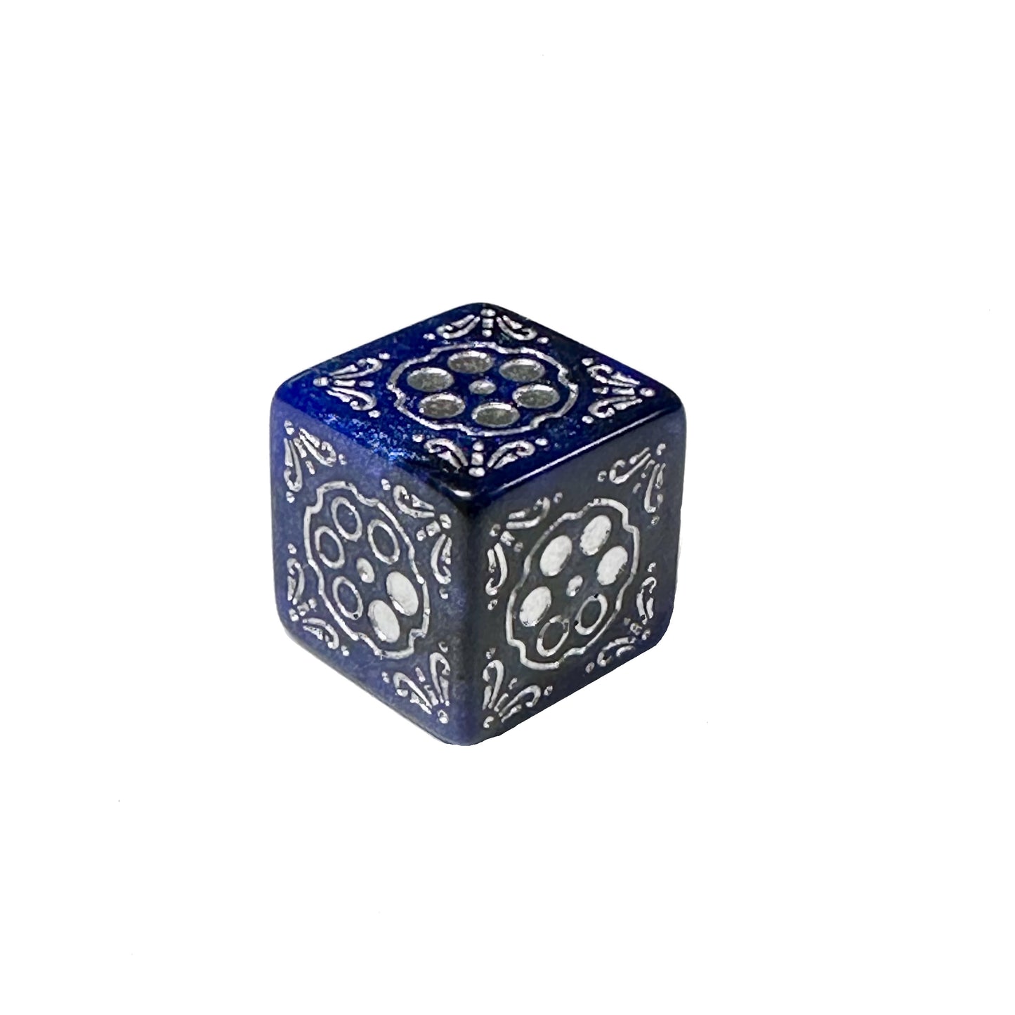Six Shooters d6 Blue Steel