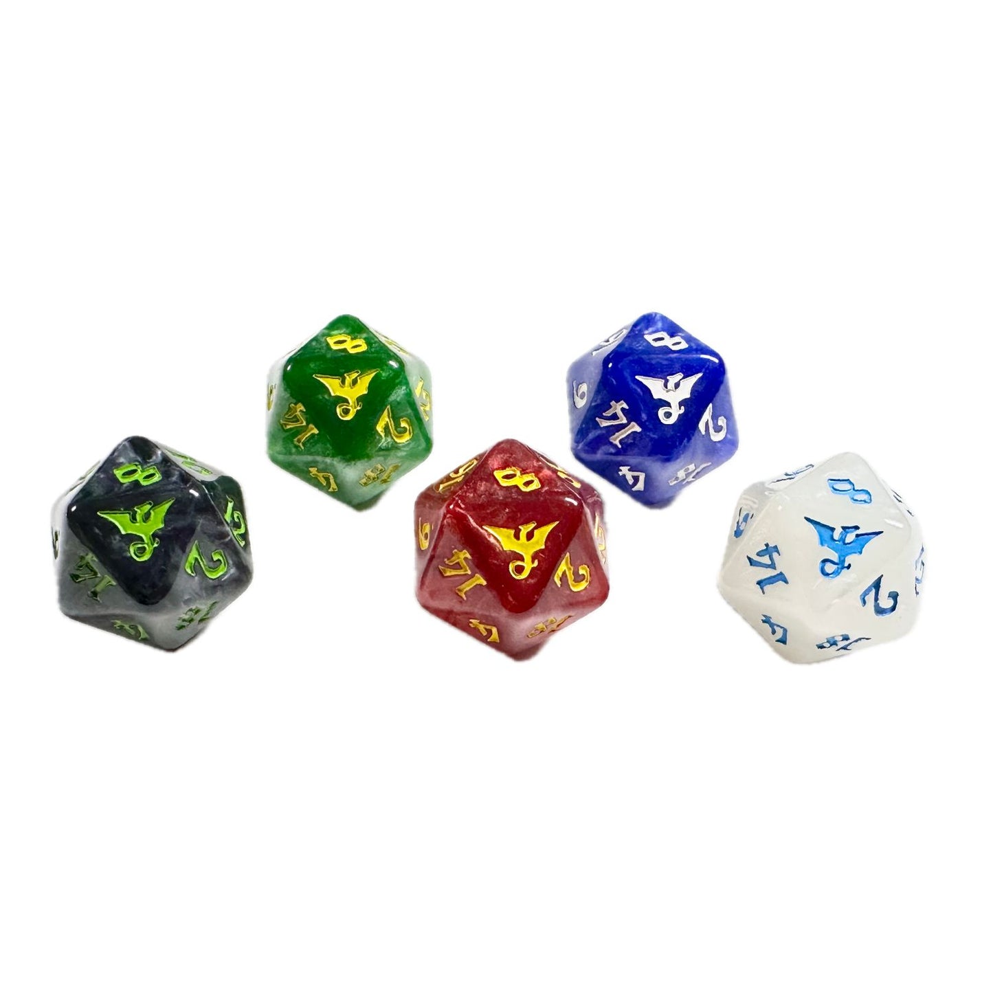 Tiamat d20 Dice Pack (5 dice)