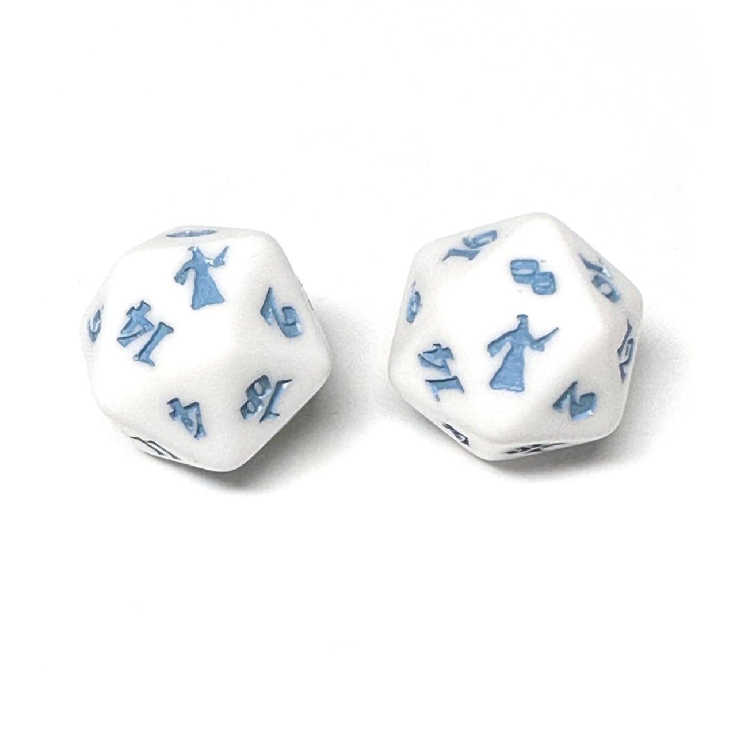 2019: Wizard d20 (sized to match 19mm d6)