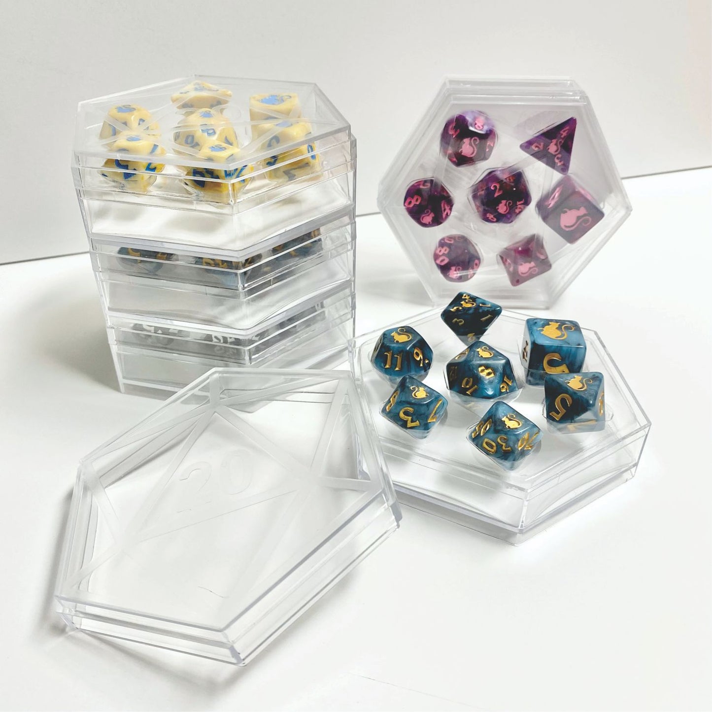 Glitter Dragon Indigore in d20 Case