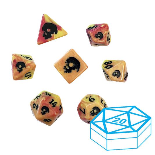 Black Death Cinderskull in d20 Case