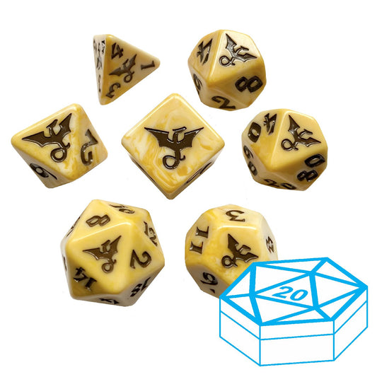 Swirl Dragon Dracolich in d20 Case