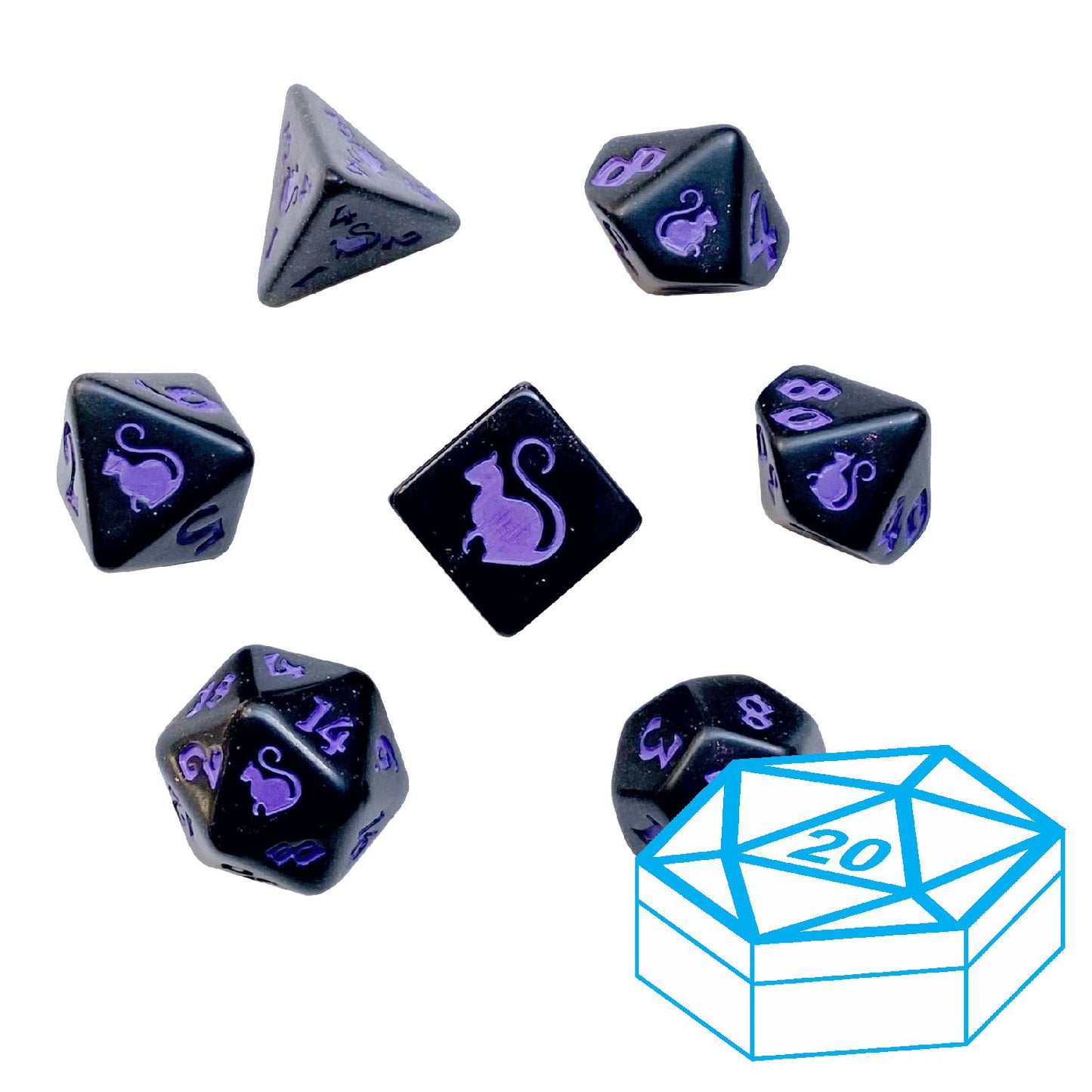 Kitty Clacks® Magic in d20 Case