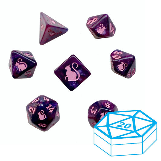 Kitty Clacks® Cheshire in d20 Case