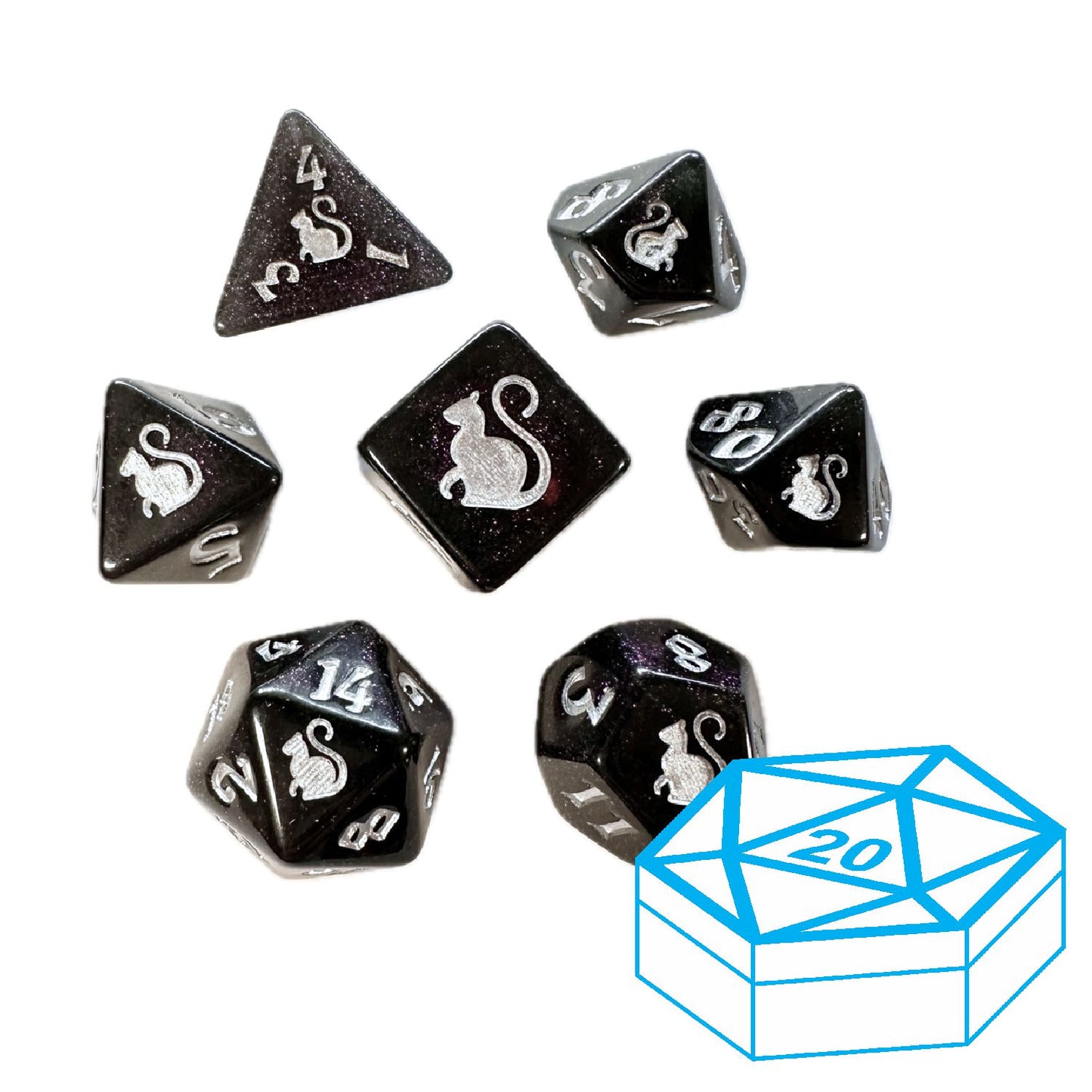 Kitty Clacks® Sirius in d20 Case